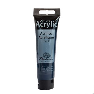 Farba akrylowa Phoenix 125ml, Niebieski ciemny - Prussian Blue